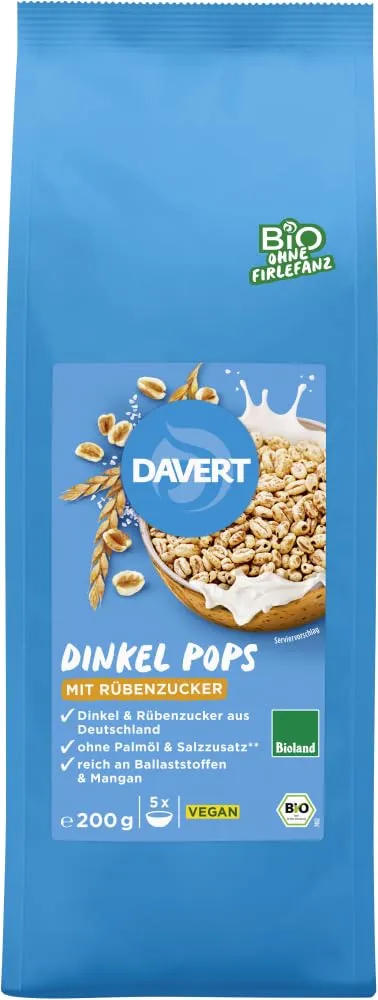 davert-dinkel-pops-mit-r-benzucker-gepufftes-bio-fr-hst-ck-200-g image 1