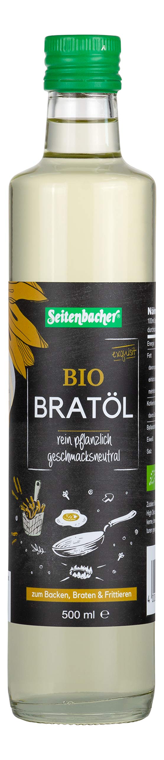 seitenbacher-bio-brat-l-kaltgepresst-1-x-500ml image 1