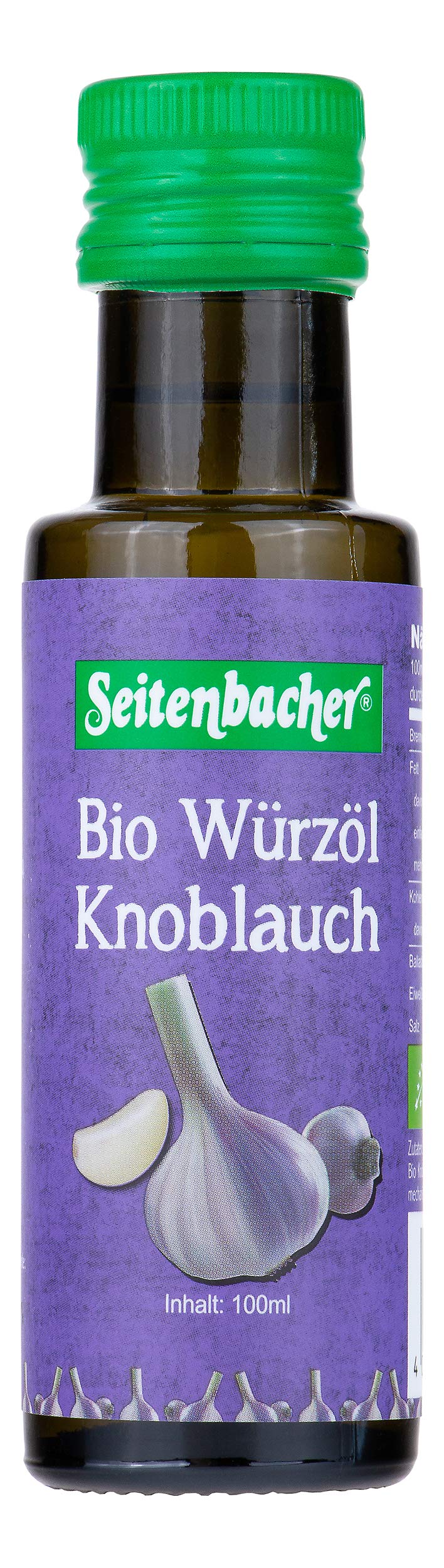 seitenbacher-bio-knoblauch-w-rz-l-kaltgepresst-nativ-4x100ml image 1