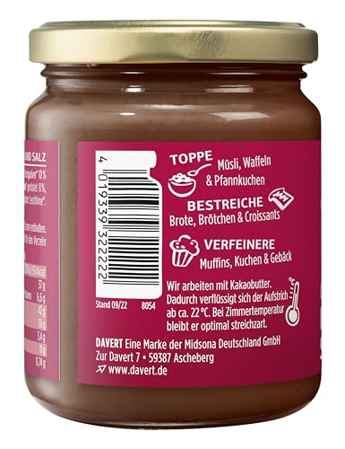 davert-bio-chocolate-cream-honey-sea-salt-nuss-schoko-aufstrich-250-g image 8