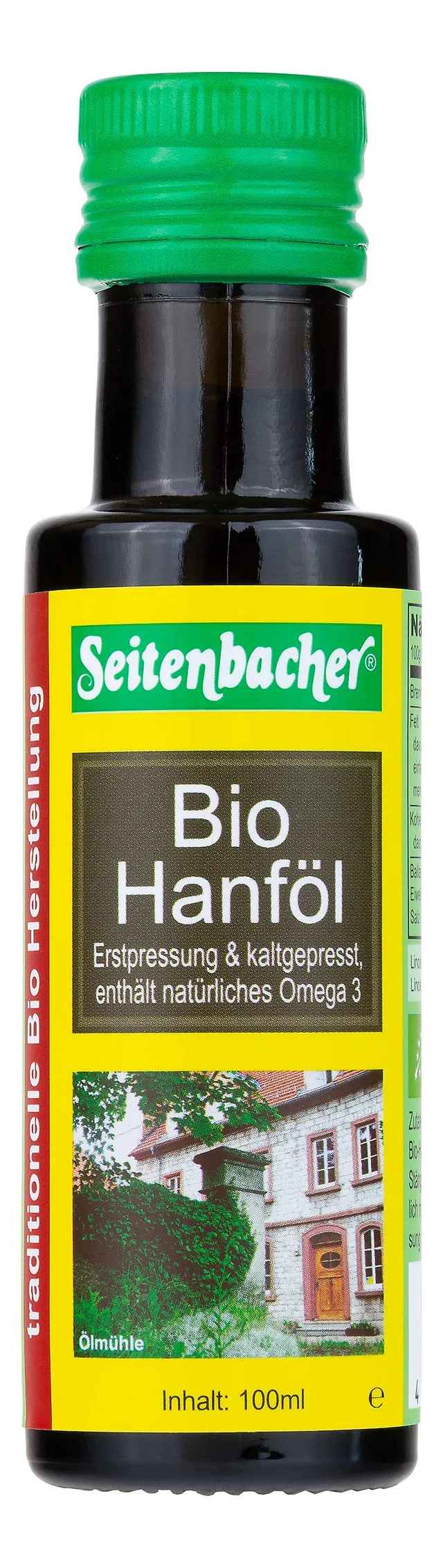 seitenbacher-bio-hanf-l-kaltgepresst-nativ-erstpressung-100-ml image 1