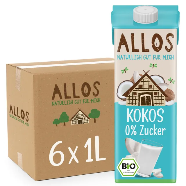 allos-bio-kokosdrink-ohne-zucker-vegane-milchalternative-6-x-1-l image 1