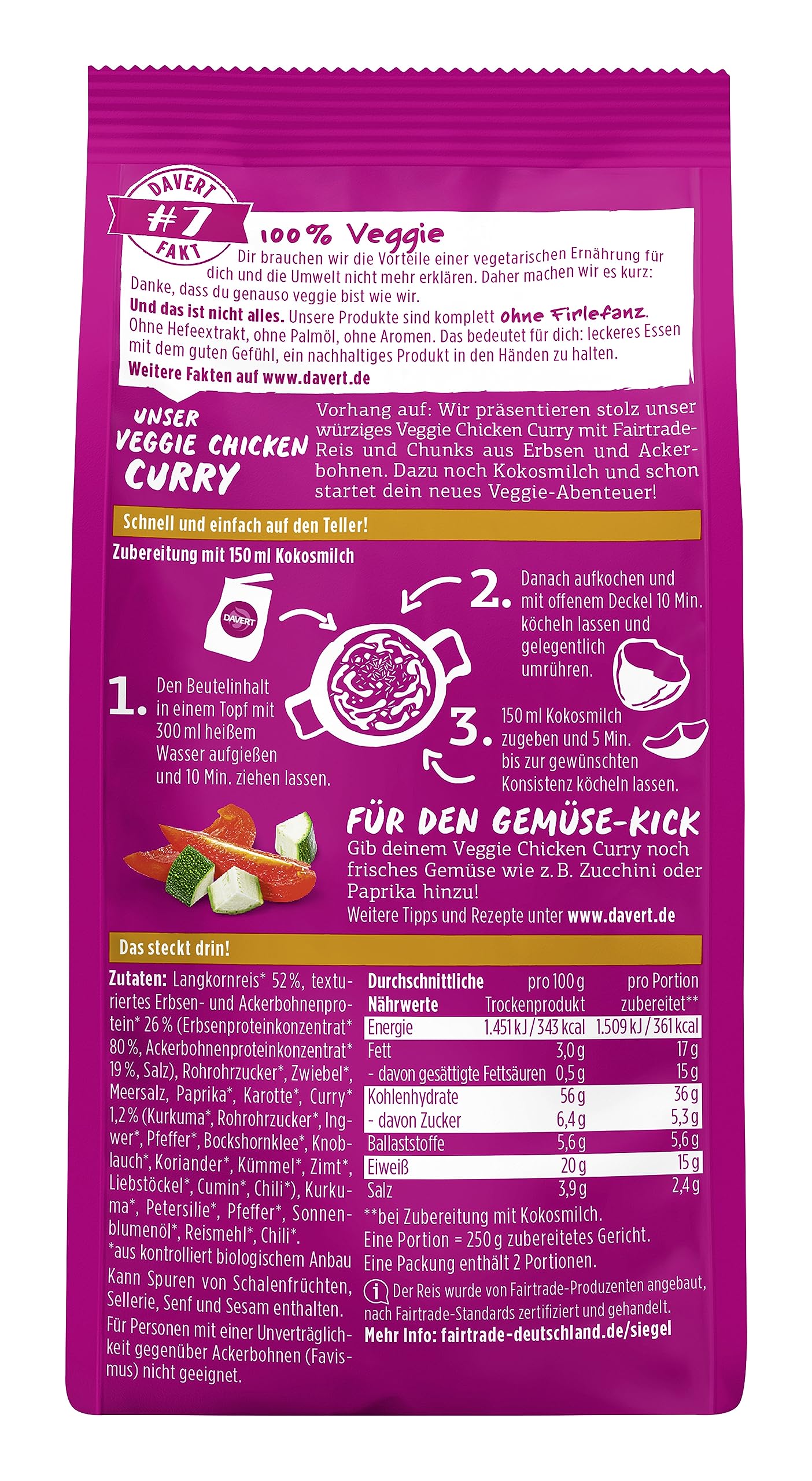 davert-veggie-chicken-curry-mit-fairtrade-reis-fertiggericht-120-g image 2