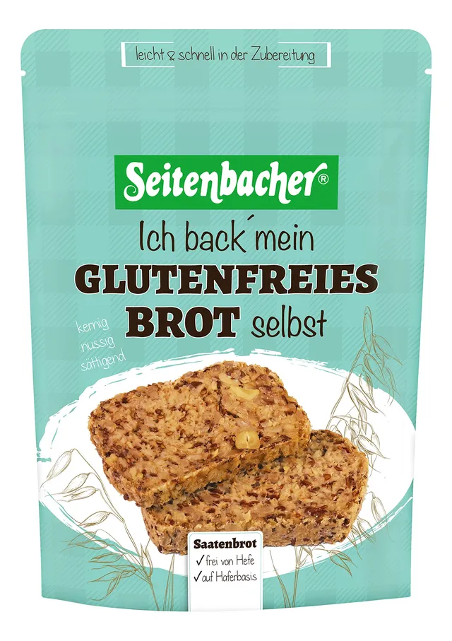 seitenbacher-backmischung-glutenfreies-brot-mit-saaten-500g-ohne-hefe image 1