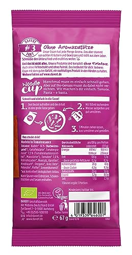 davert-bio-noodle-cup-tomatensauce-vegan-portionsbecher image 7