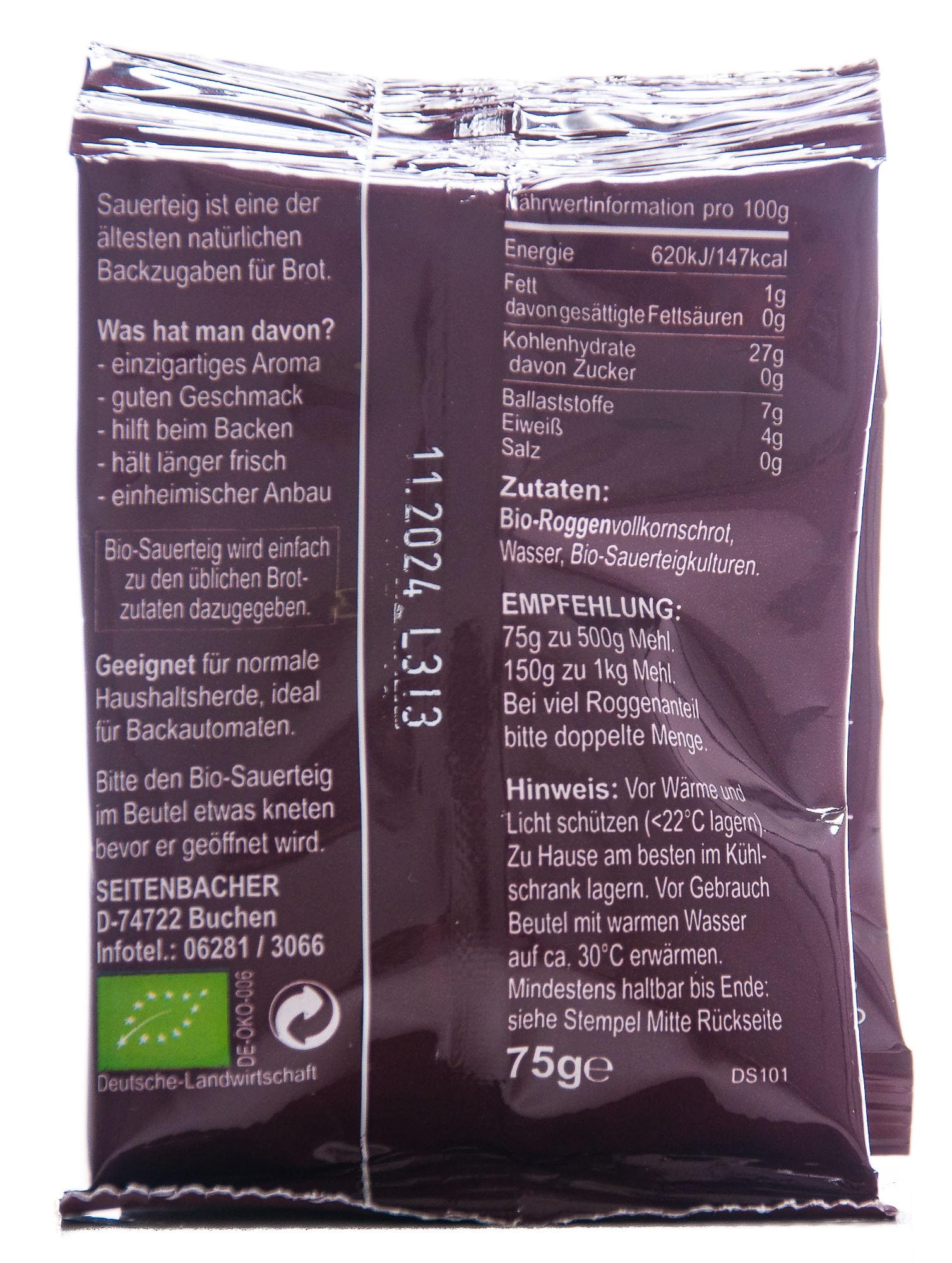seitenbacher-natur-sauerteig-fl-ssig-10er-pack-10x150-g-2-portionsbeutel image 2