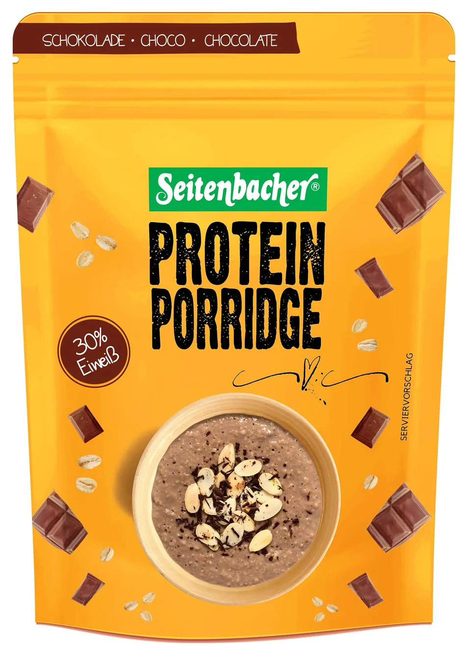 seitenbacher-porridge-schoko-30-protein-1-x-500g image 1