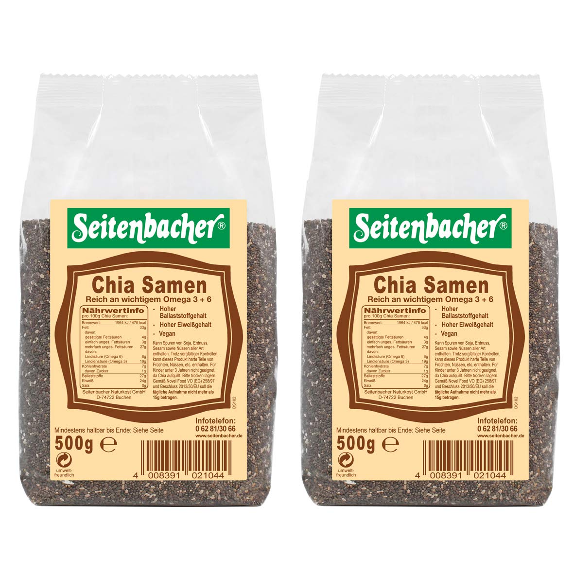 seitenbacher-chia-samen-nativ-2-x-500g image 3