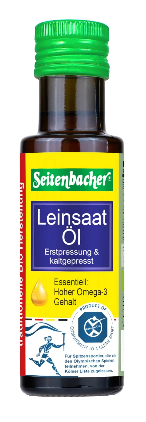 seitenbacher-bio-leinsaat-l-kaltgepresst-nativ-erstpressung-100-ml image 1