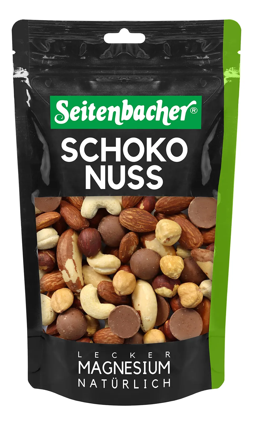 seitenbacher-schoko-nuss-mischung-ganze-n-sse-mit-vollmilchschokolade-200g image 1