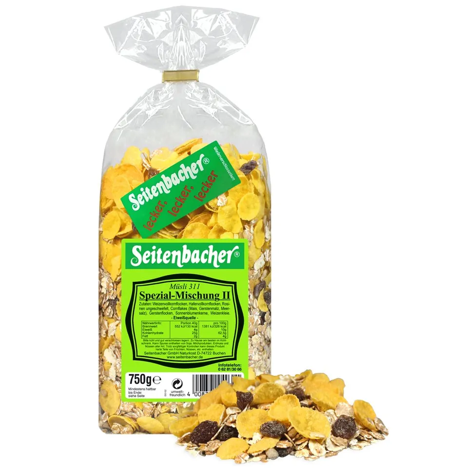 seitenbacher-m-sli-spezial-mischung-basis-mischung-vollkorn-4x750g image 1