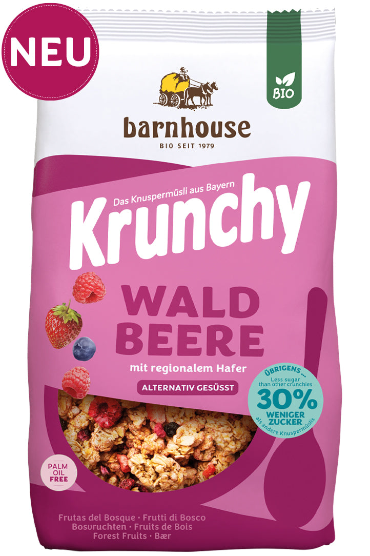 barnhouse-krunchy-waldbeere-weniger-zucker-bio-knusperm-sli image 1