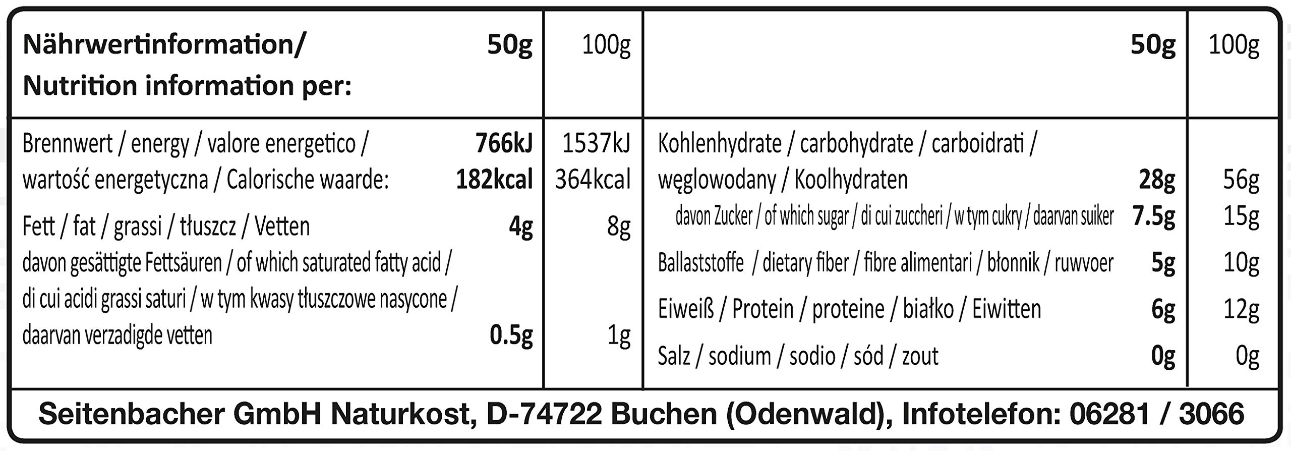 seitenbacher-bio-odenwald-m-sli-538-vollkorn-beeren-m-sli-3er-pack-3-x-500g image 2