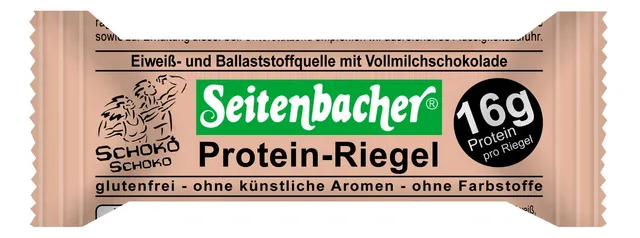 seitenbacher-protein-riegel-schoko-12x60g image 1