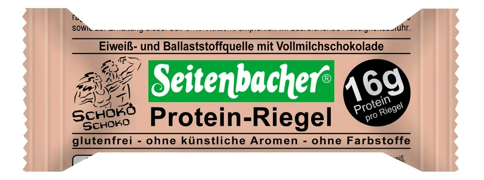 seitenbacher-protein-riegel-schoko-12x60g image 1