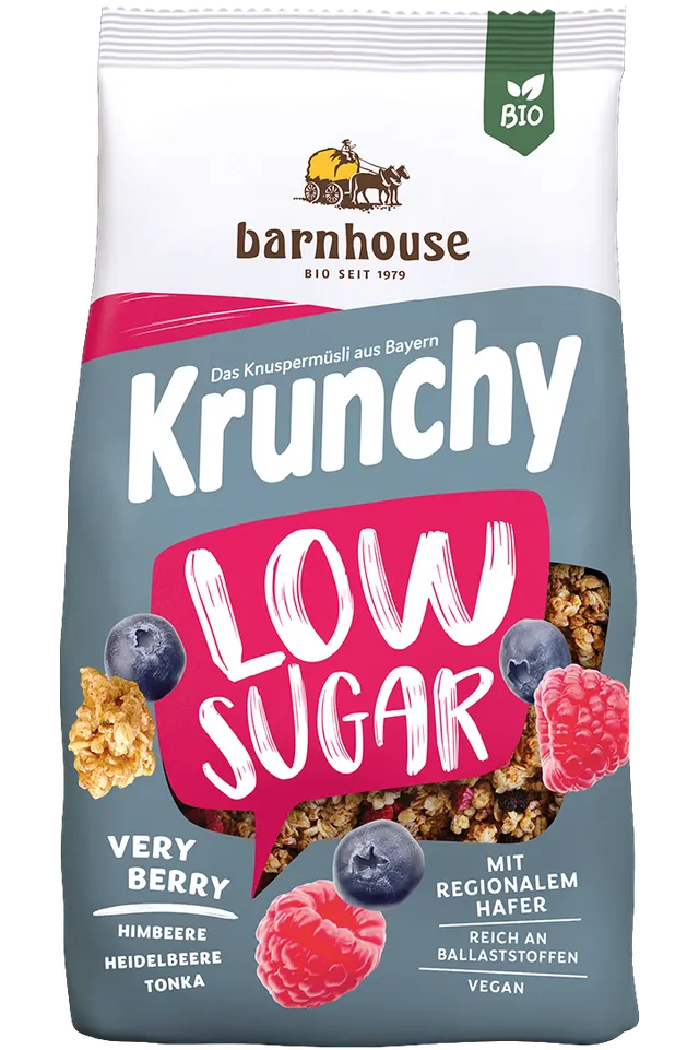 barnhouse-krunchy-low-sugar-very-berry-knusperm-sli image 1