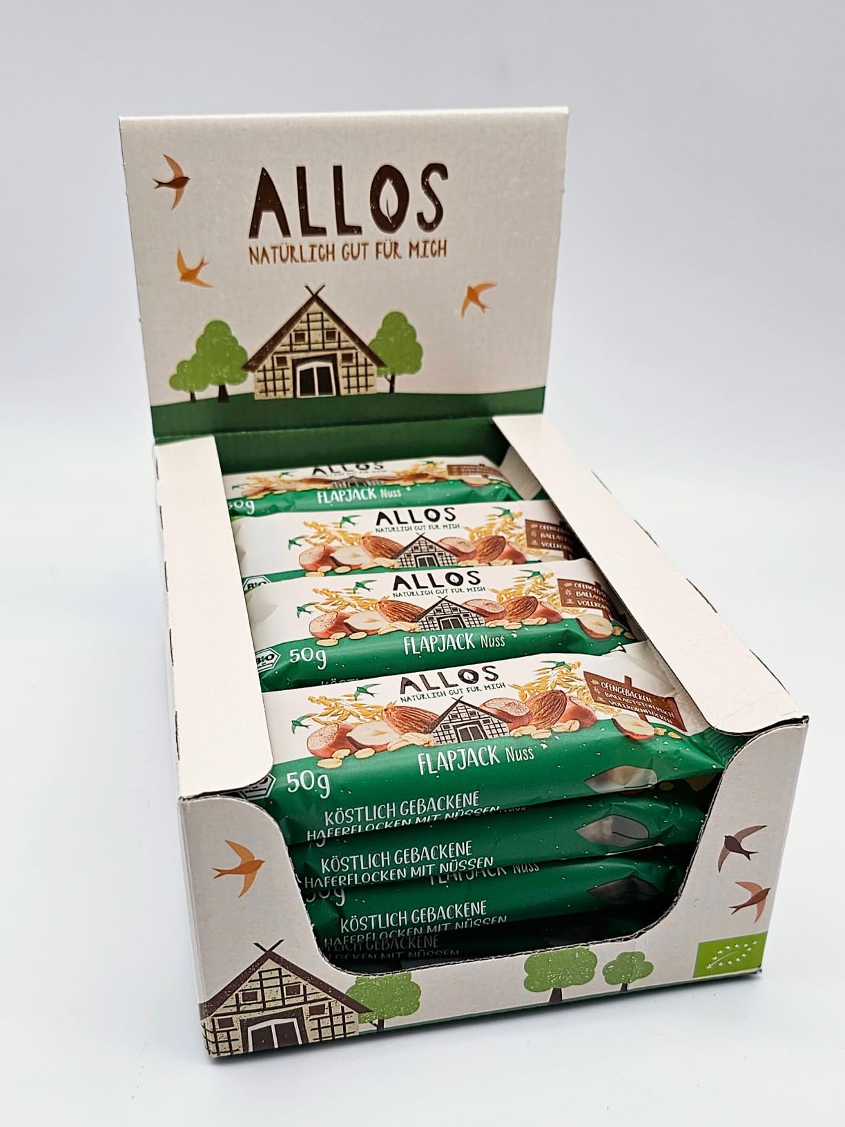 Solide Energieriegel in Bio-Qualität