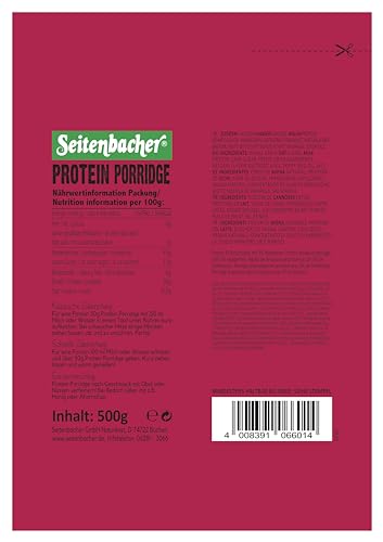 seitenbacher-porridge-himbeere-30-protein-warmes-fr-hst-ck-weizenfrei-1-x-500-g image 8