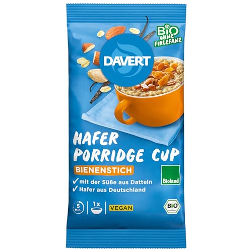 davert-bio-hafer-porridge-cup-bienenstich-65-g-veganer-porridge-cup image 2