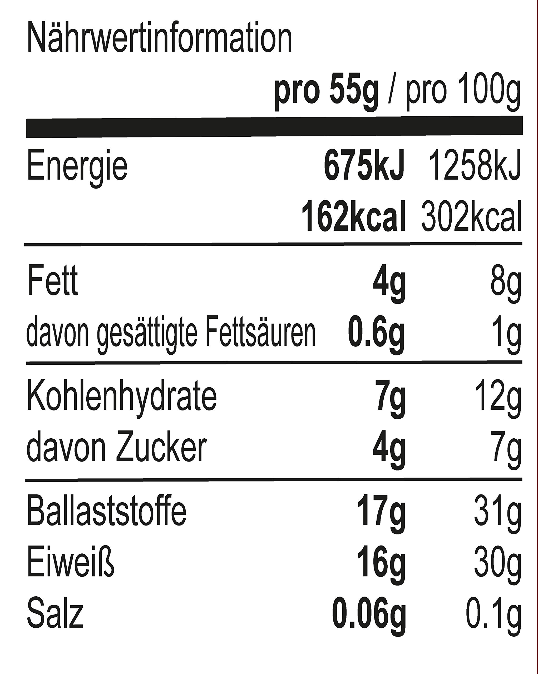 seitenbacher-protein-riegel-kakao-29-protein-glutenfrei-55g-riegel image 2