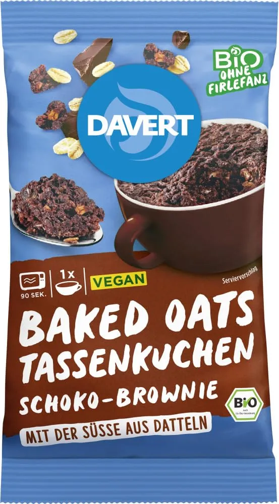 davert-baked-oats-tassenkuchen-schoko-brownie-vegan-71-g image 1