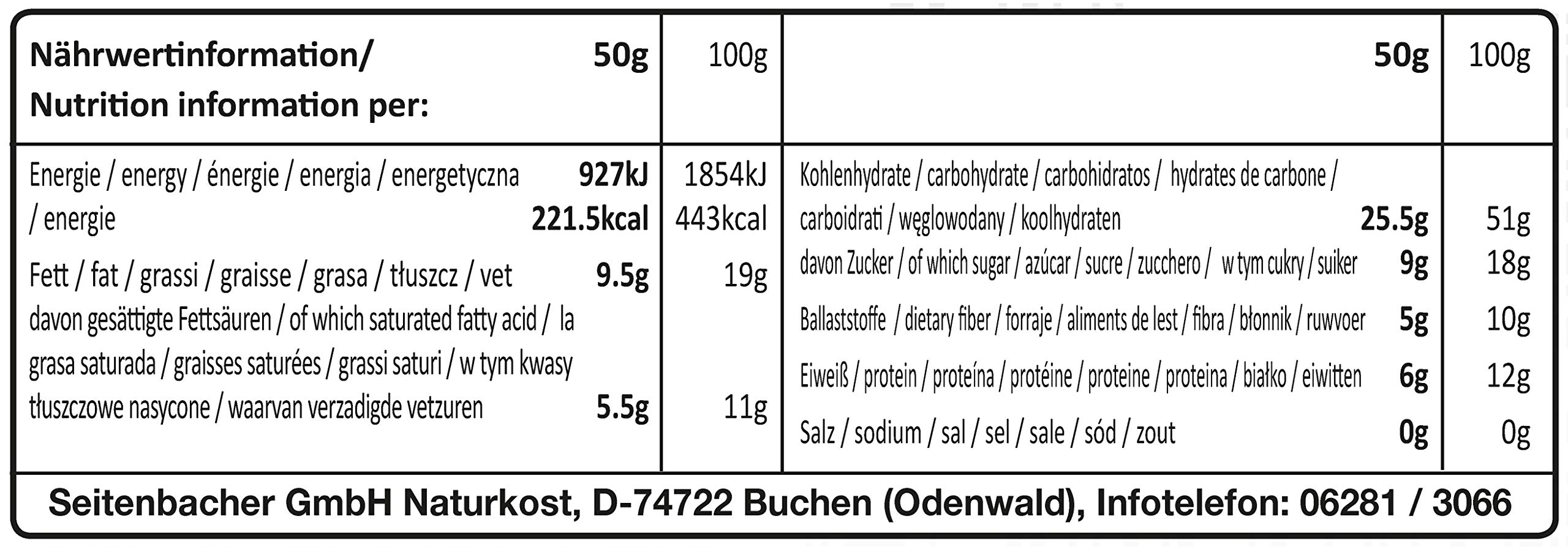 seitenbacher-bio-vollkorn-m-sli-schoko-und-kokos image 2