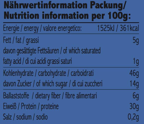 seitenbacher-porridge-blaubeere-30-protein-weizenfrei-500-g image 4
