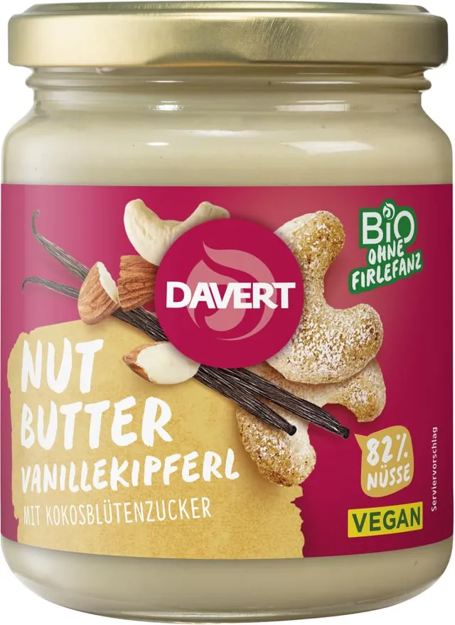 davert-nut-butter-vanillekipferl-bio-aufstrich-250g-glas image 1