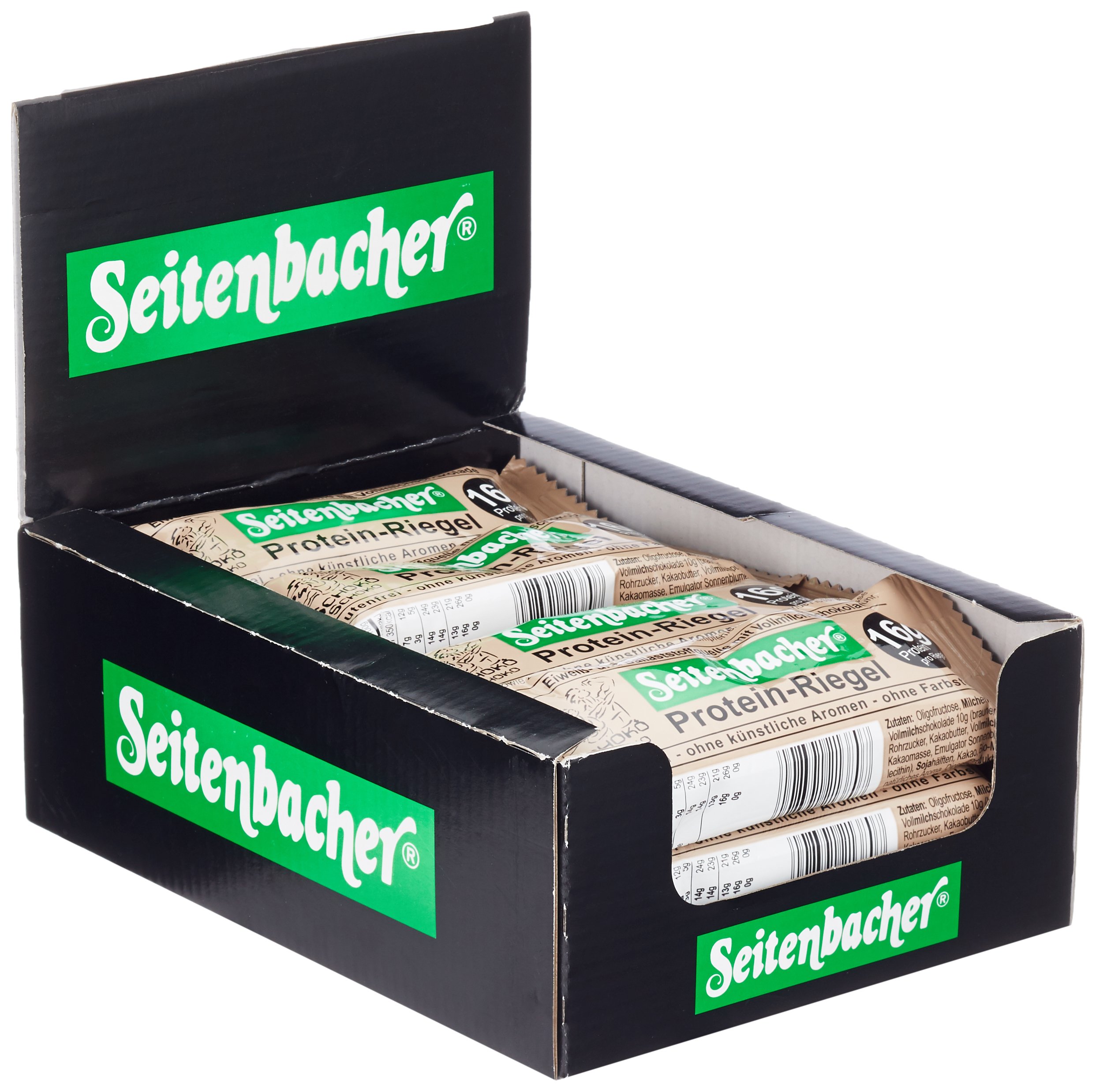 seitenbacher-protein-riegel-schoko-12x60g image 2
