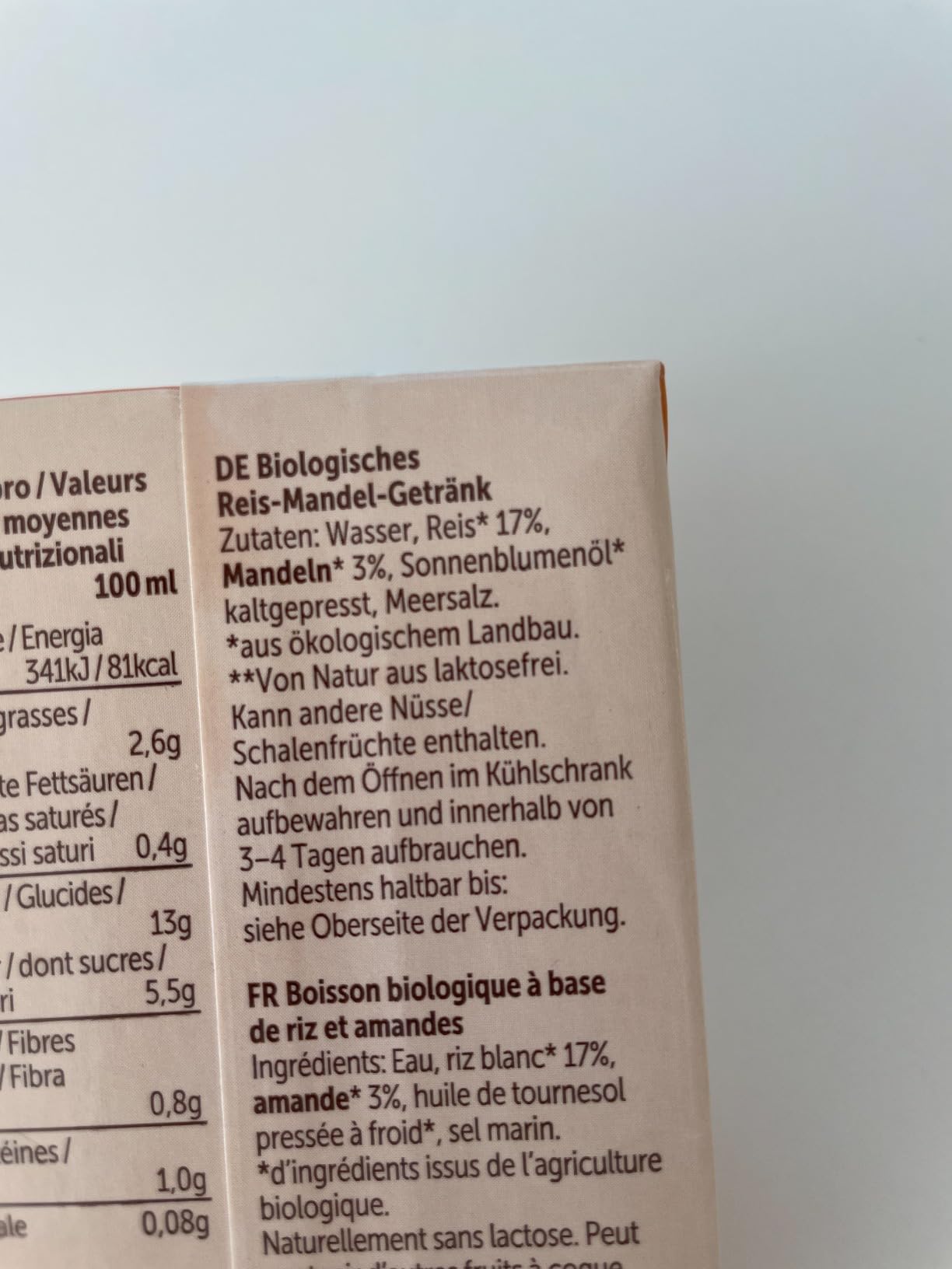 Angenehm im Kaffee