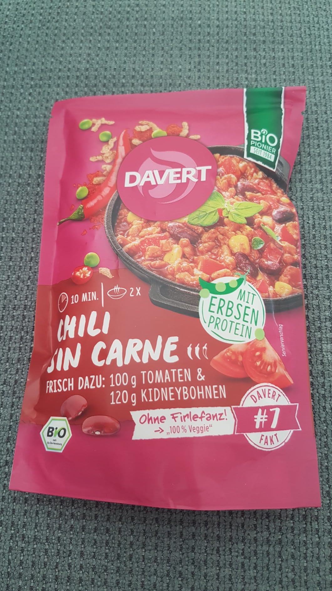 Mir zu salzig und zu musig