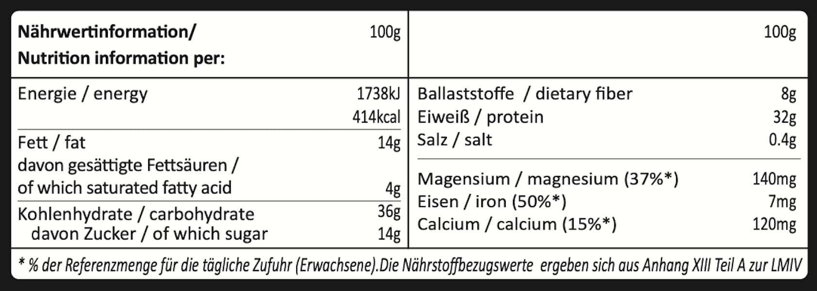 seitenbacher-high-protein-m-sli-i-32-protein-protein-m-sli-454-g image 2