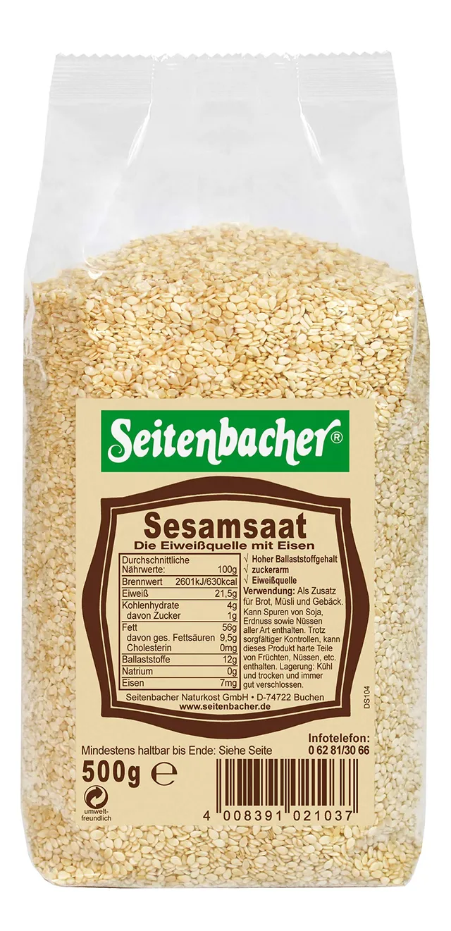 seitenbacher-sesam-ungesch-lt-6-x-500-g-vorratspack image 1