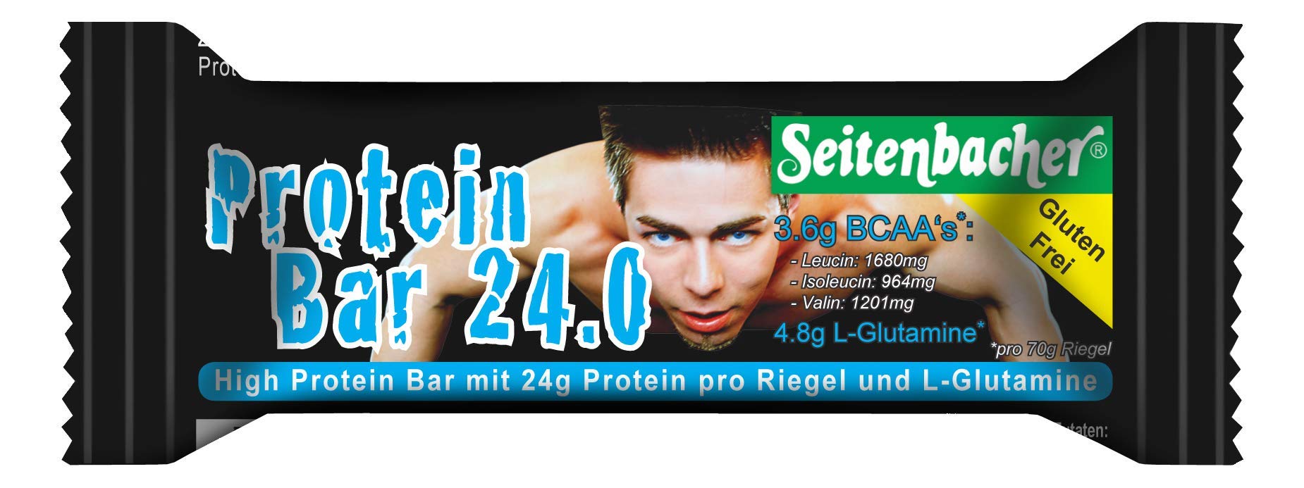 seitenbacher-protein-riegel-24-0-schoko-mandel-proteinriegel-12-x-70-g image 1