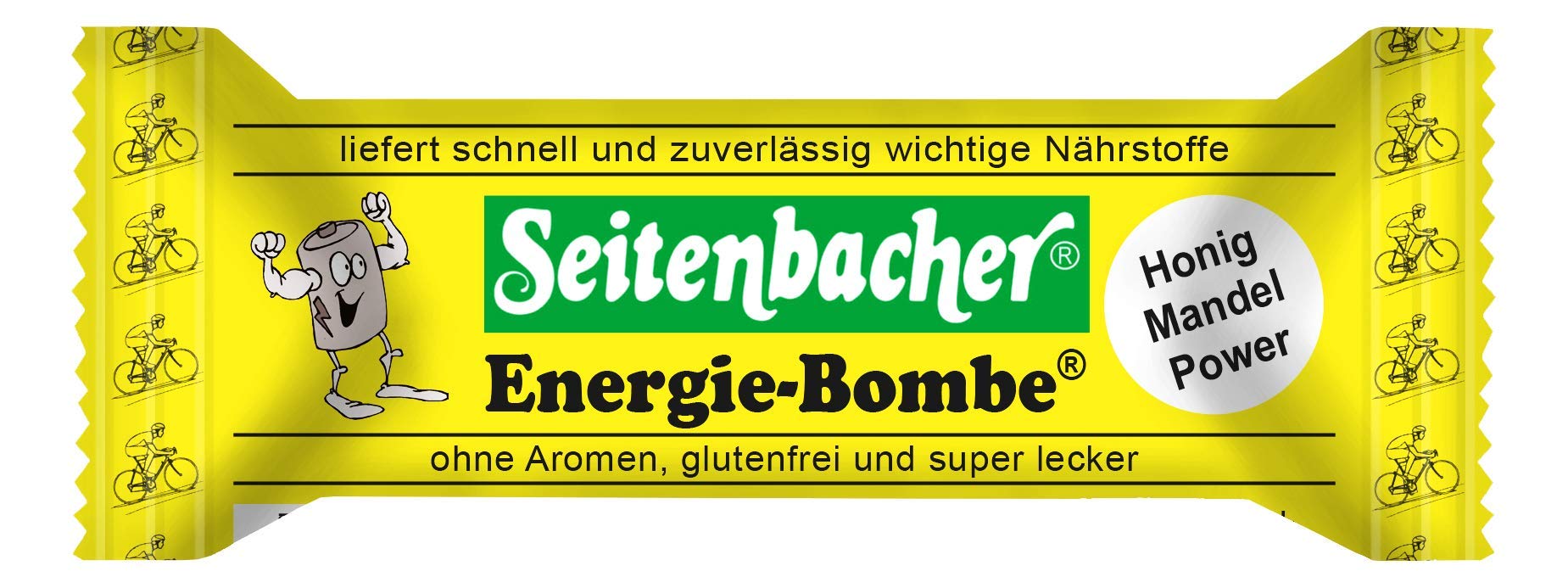seitenbacher-riegel-energiebombe-mandeln-honig-glutenfrei-50-g image 1