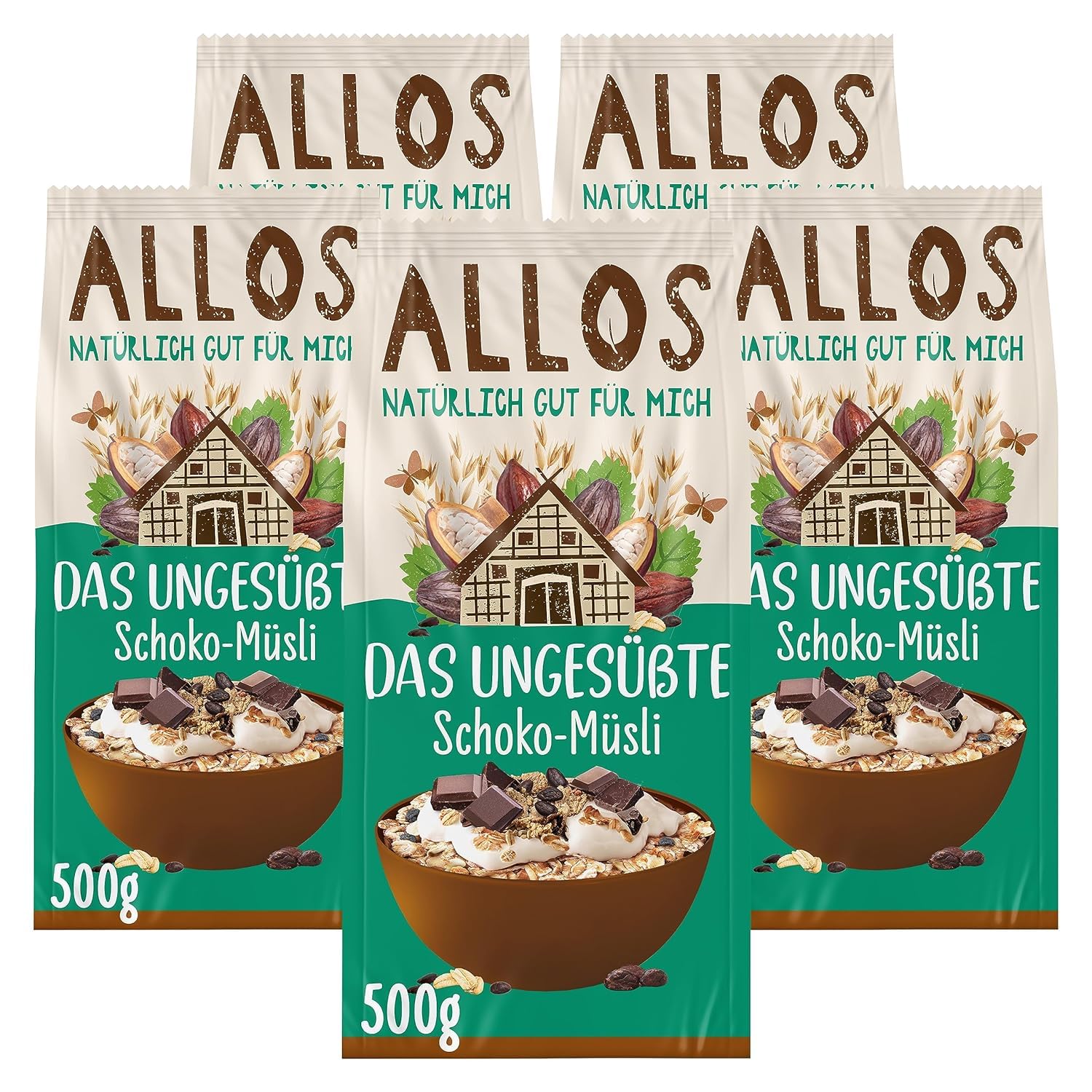 allos-schoko-m-sli-ohne-zucker-bio-5x500g image 1