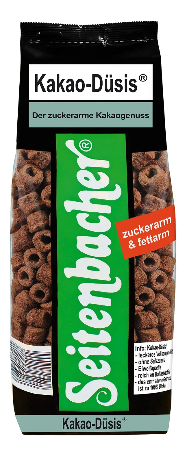seitenbacher-kakao-d-sis-dinkel-cerealien-vollkorn-weizenfrei-6-x-375-g image 1