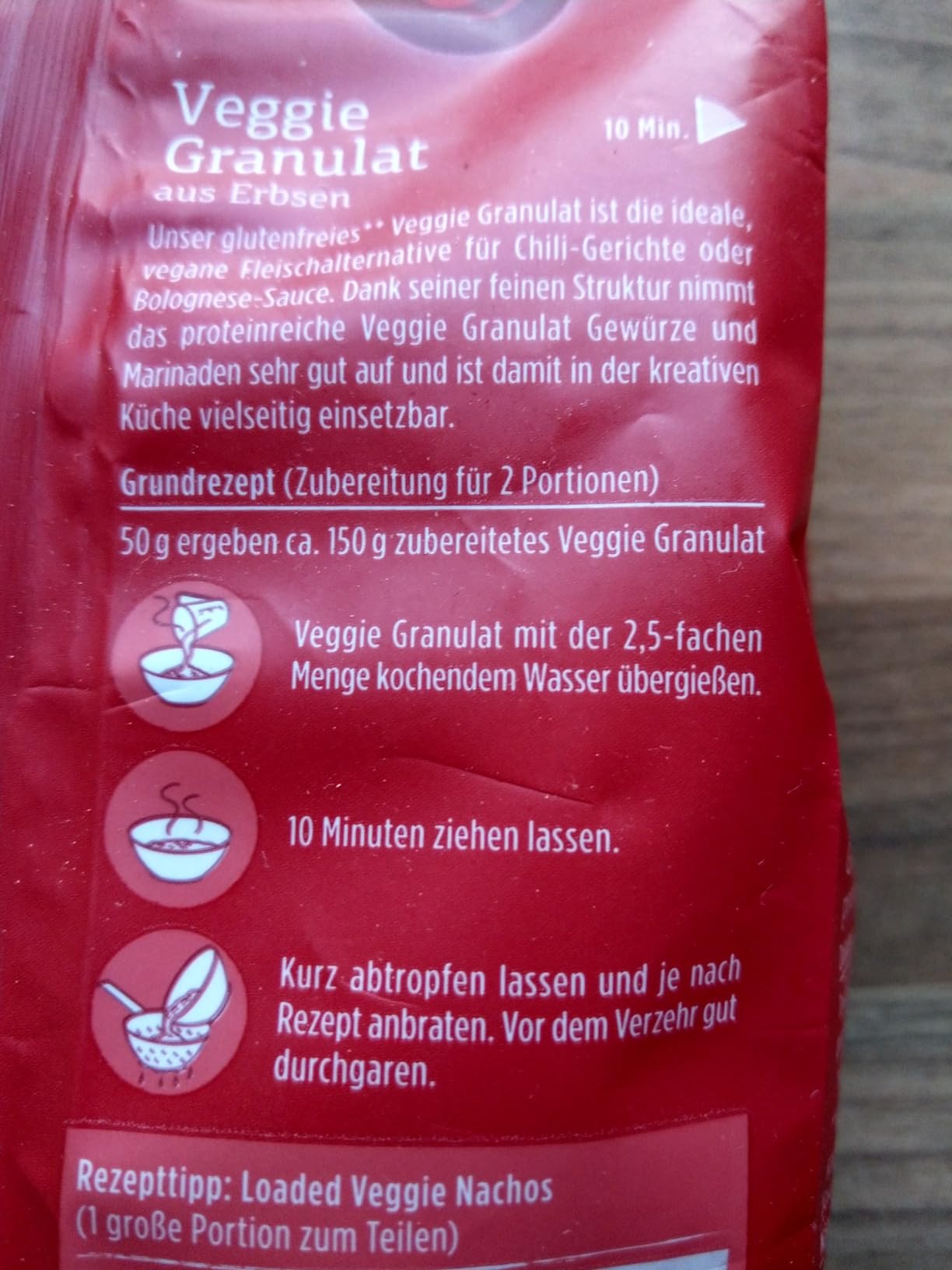 Ganz gut, braucht Würze