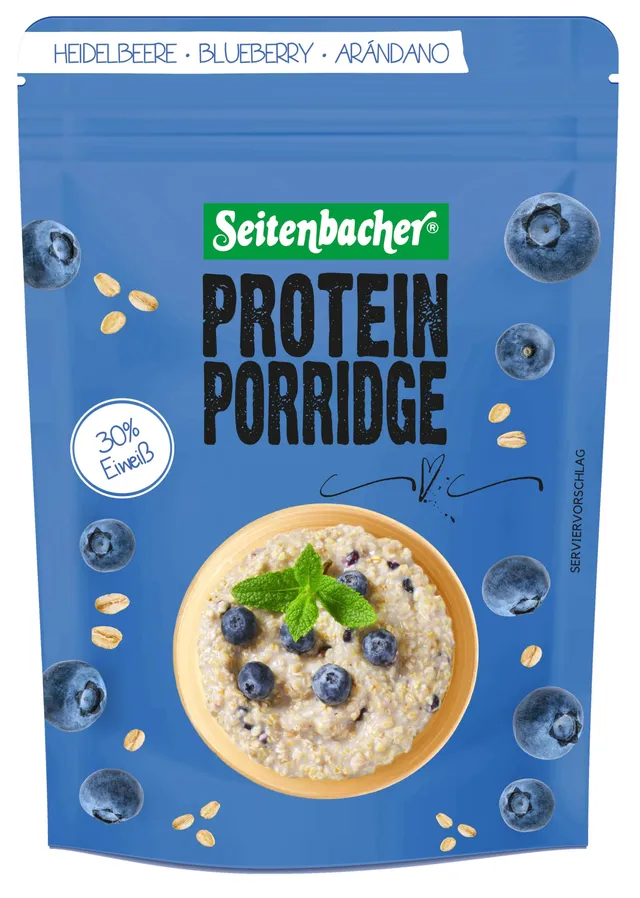 seitenbacher-porridge-blaubeere-30-protein-weizenfrei-500-g image 1